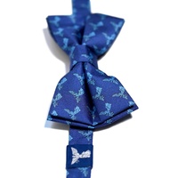 Blue Winged Victory Bow Tie